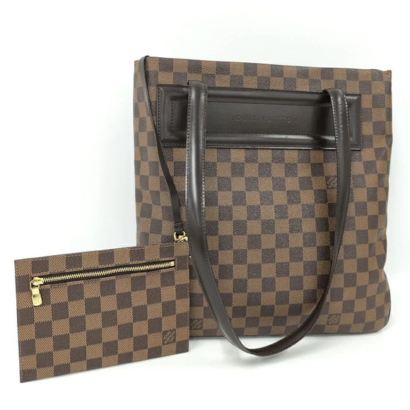 Louis Vuitton Handbags - Louis Vuitton Clifton Tote Bag Damier Ebene Brown